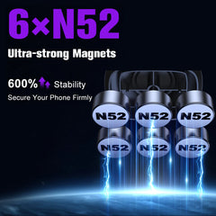 Tenmtoo 360° Magnetic Gym Phone Holder